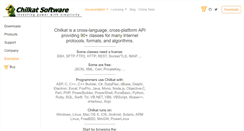 Desktop Screenshot of chilkatsoft.com